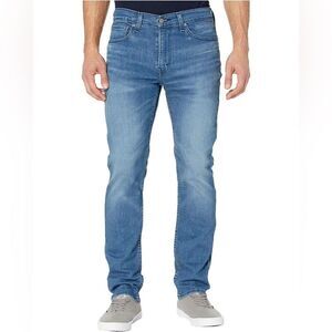 LEVI’S Mens 514 Begonia Tint Over Leg Stretch Flex Straight- Wash Blue 31W/30L